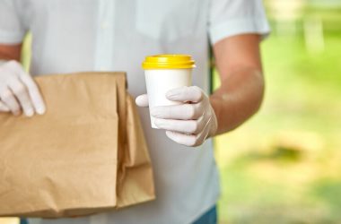 Delivery service under quarantine, disease outbreak, coronavirus